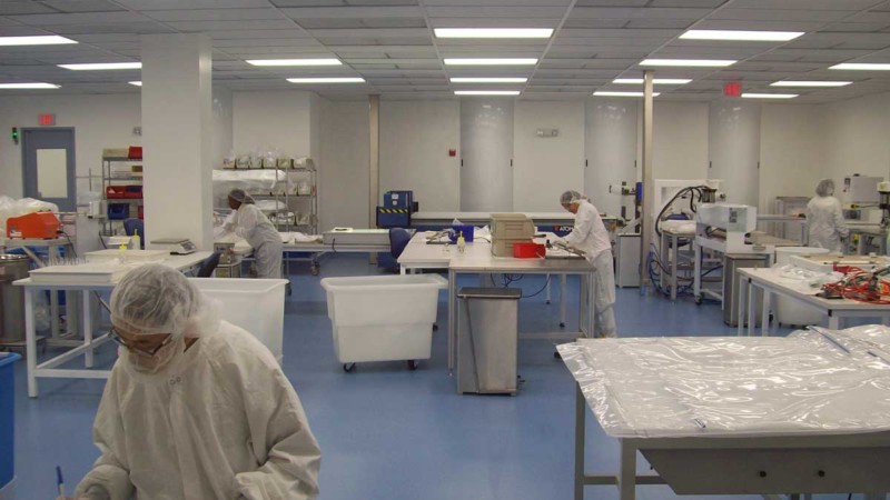 ge healthcare manufacturing cleanroom process