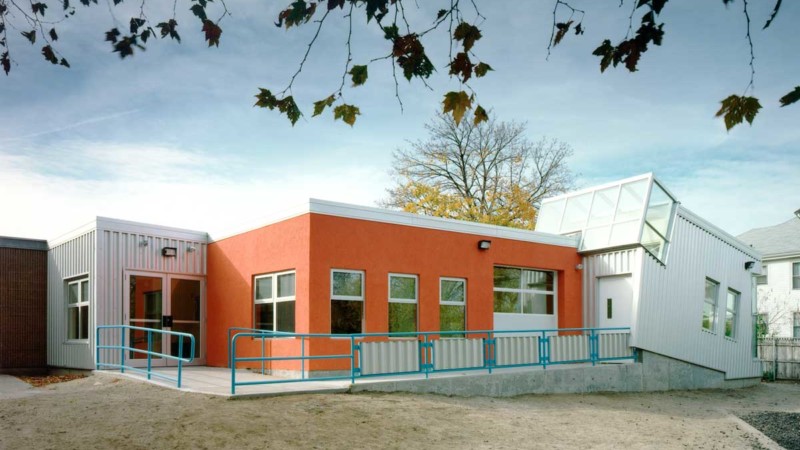 pawtucket day child development center building exterior design