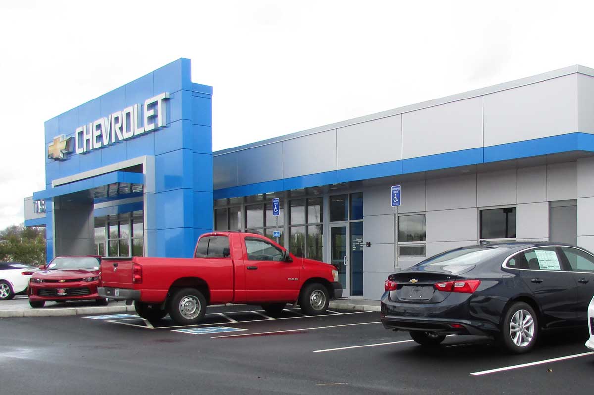 Tasca ChevyWoonsocket, RI VISION 3 ARCHITECTS