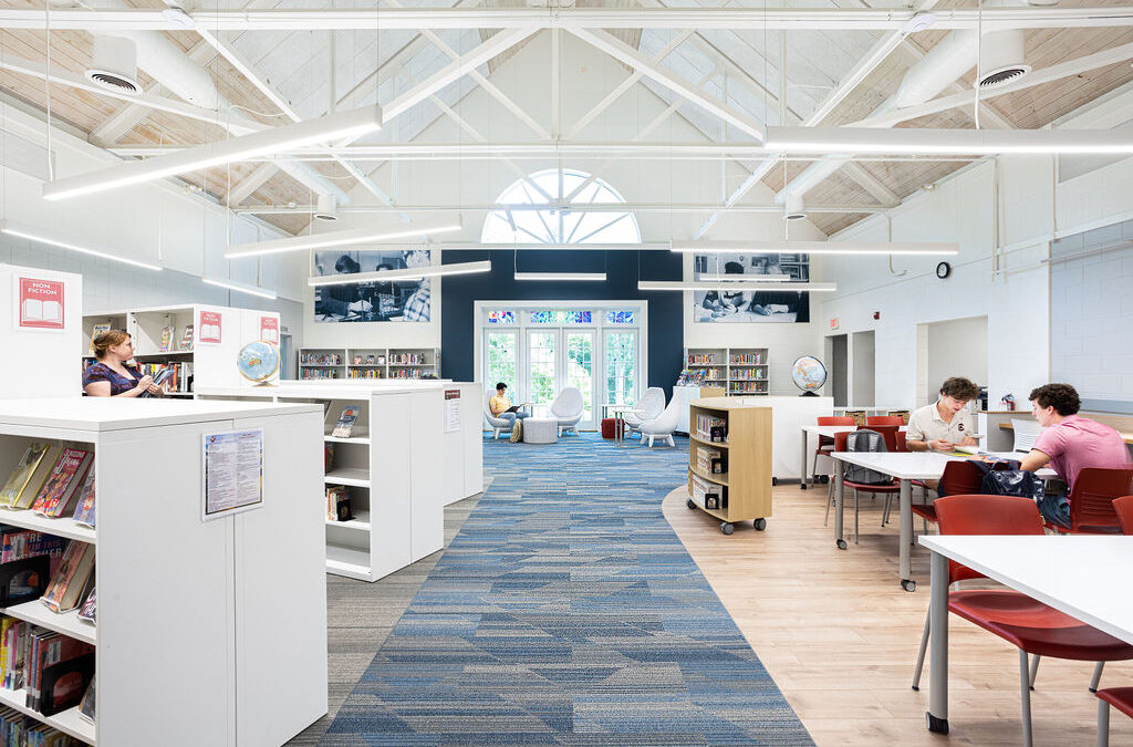 St. Andrew’s School – Owing Stone Academic Library  Barrington, RI